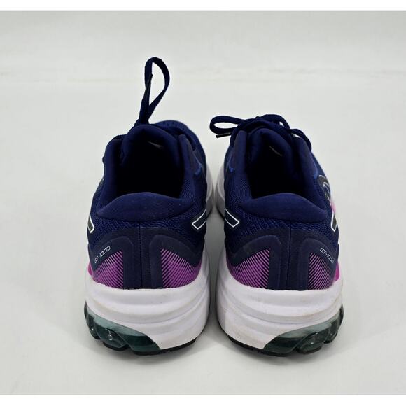 ASICS GT-1000 10 Women’s Size 10 | Navy & Purple Running Shoes | Winter Palette - Picture 4 of 9